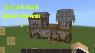 house tur de casa de Minecraft copia barata 2 🤪🤪