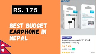 Best Budget Earphone on Daraz Nepal | Unboxing and Review