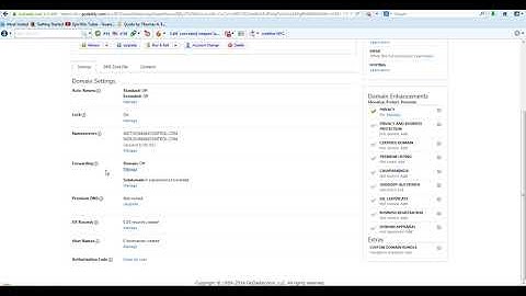 Godaddy Forwarding and Masking A Domain Name Tutorial