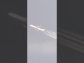 lufthansa a340 at about 38,000 ft 20 miles away.