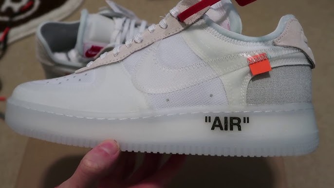 OFF WHITE X NIKE AIR FORCE 1 LOW “Ghosting” Unboxing & Review (Virgil Abloh  The Ten Presto Jordan) 