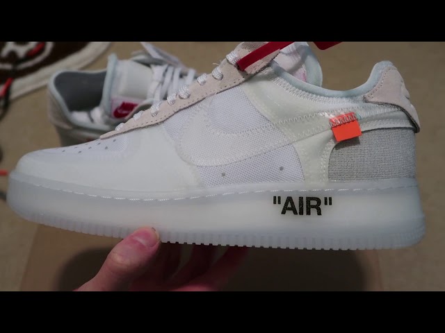 TechReel #26 - OffWhite Air Force 1 “Green Spark” Unboxing!⭐️ #offwhit