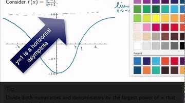 Math 114 - Video 3.3 - Limits at infinity and horizontal asymptotes