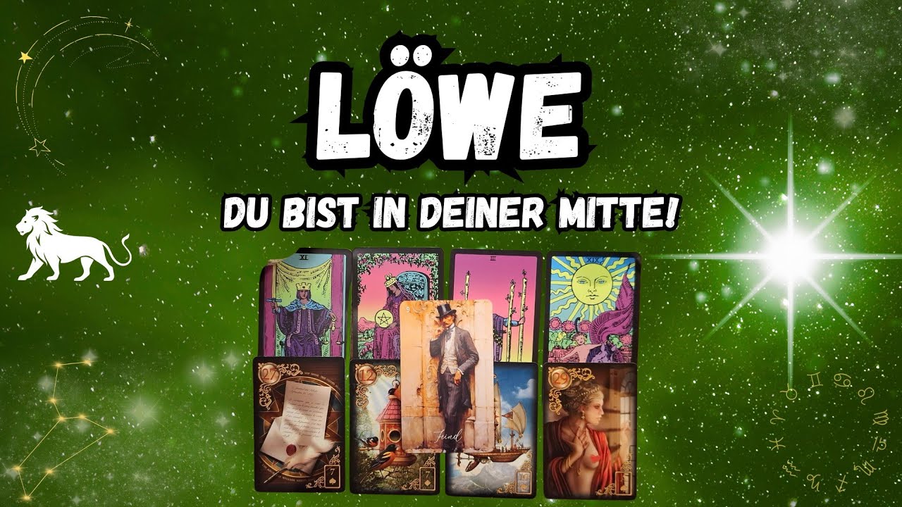 LÖWE, SCHAU JETZT IN DEINE WOCHE REIN! ♌️🤗