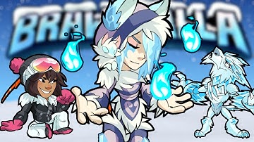 ❄️ ICE COLD SQUAD ❄️FROZEN TEAM STRIKEOUT • Brawlhalla 1v1 Gameplay