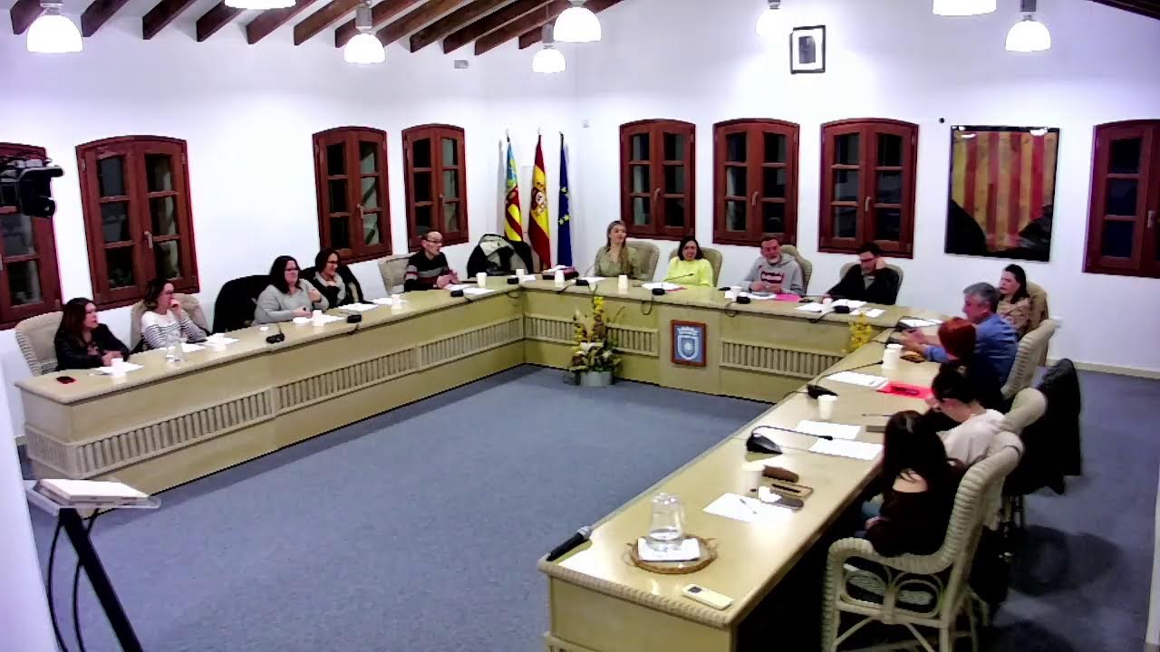 PLENARI ORDINARI AJUNTAMENT DE GATA 24/2/2026