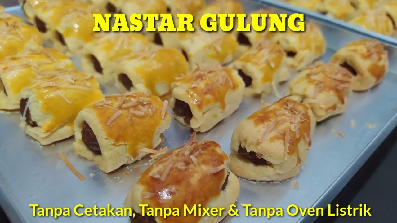 Nastar Gulung, kue kering favorit keluarga... - YouTube