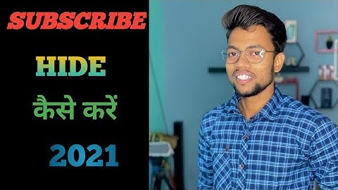 Hide Youtube Subscribers 2021 on Android Mobile Phone or iphone | Hide Youtube Channel Subs count
