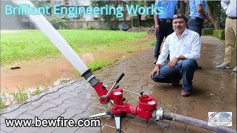 Portable Oscillating Fire Water Monitoring || Fire Water Monitor