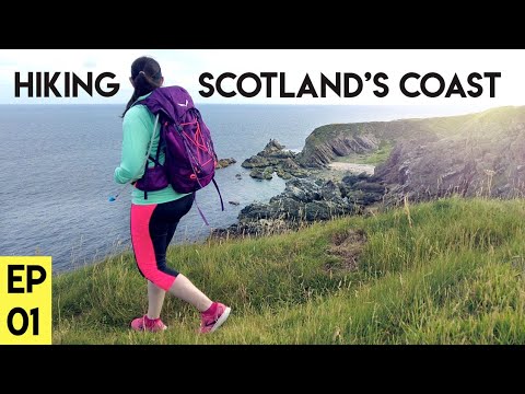 Sketching Scotland Project Origin & hiking // Scotland's Moray Coast Ep. 01