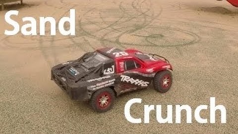 Traxxas Slash 4x4 in Sand: The Spur Gear Killer!