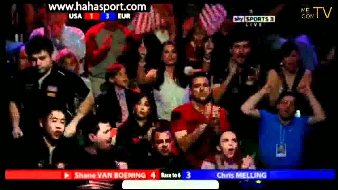 Mosconi Cup 2011 - Day 1 Match 5 - Van Boening vs Melling