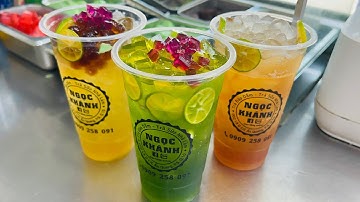 Bộ 3 Công Thức Trà Tắc Để Kinh Doanh Siêu Ngon | Ngọc Khánh Vlog