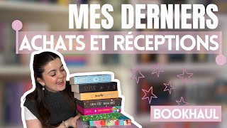 BOOKHAUL (mes dernières réceptions + achats)🛍️