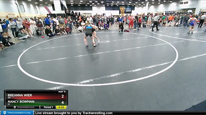 152 Lbs Cons. Round 3 - Nancy Bowman, IA Vs Breann...