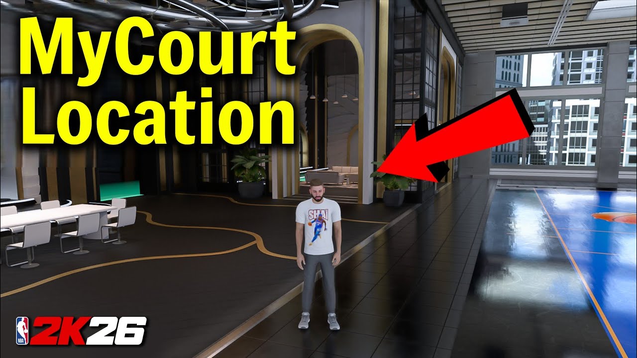 Mycourt How To Get Inside MyCourt in NBA 2K26 (Where to Find MyCourt in The ...