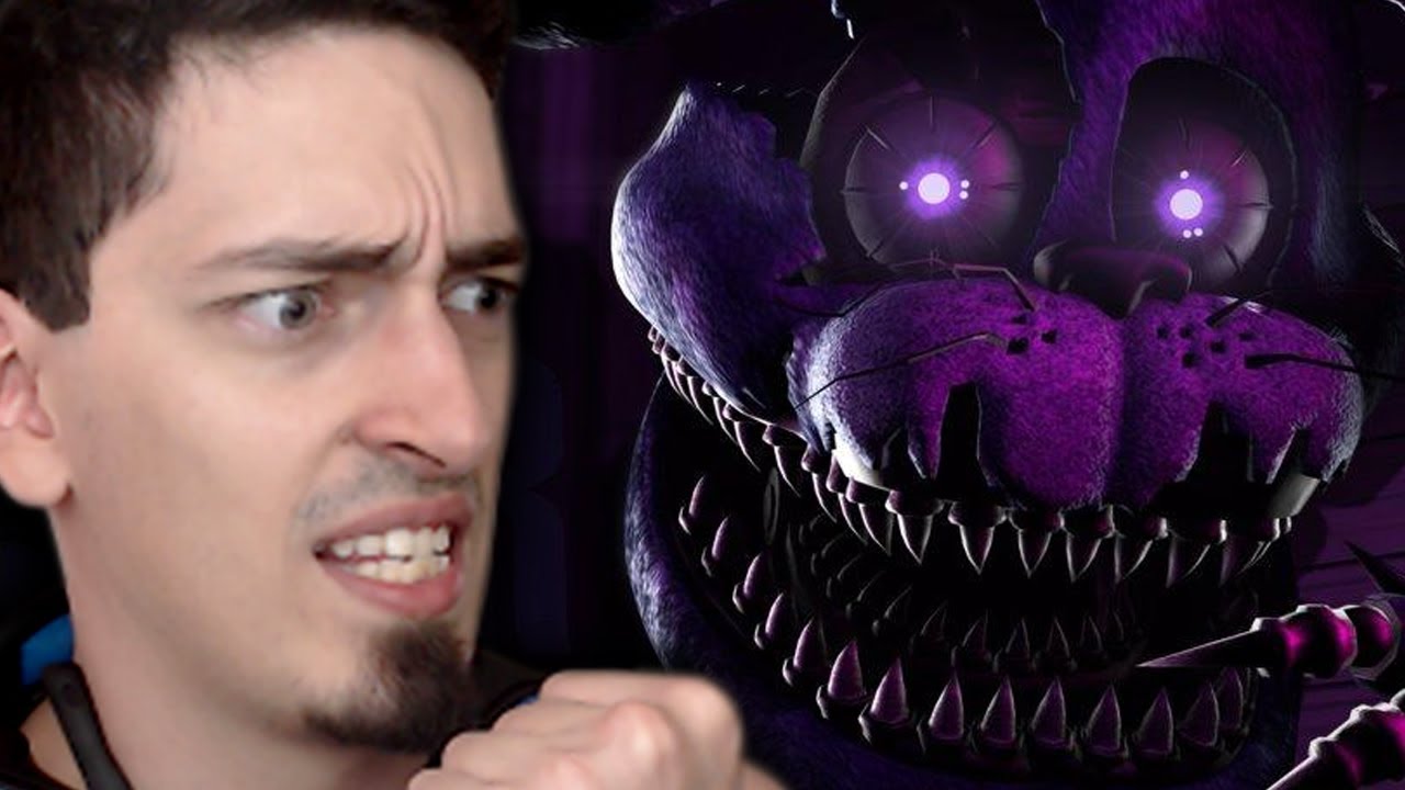 VOCÊ NÃO PODE ESCAPAR DO NIGHTMARE! FNAF 4 DOOM com @MrGuinas e  @GabsYT.OFICIAL 