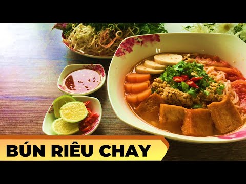 Video BÚN RIÊU CHAY không dùng sữa đậu nành mà vẫn rất thơm... - youtube