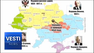 Карта украины в границах 1654 года