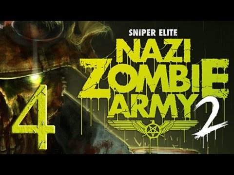 Видео: Прохождение Sniper Elite: Nazi Zombie Army 2 (Элитный снайпер) #4