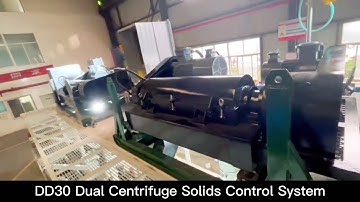 DD30 Dual Centrifuge Solids Control System