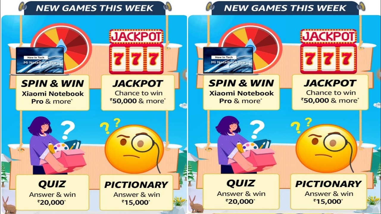 Amazon New Games This Week Quiz Answer Today World Youth Skills Day amazon-new-games-this-week-quiz-answer-today-world-youth-skills-day