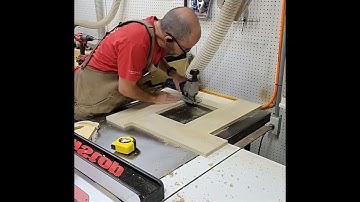 How to add a router table insert to a SawStop table saw extension.