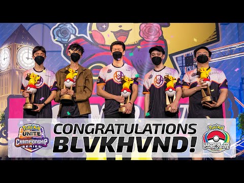 BLVKHVND are WORLD CHAMPIONS! | Pokémon UNITE Championship Series