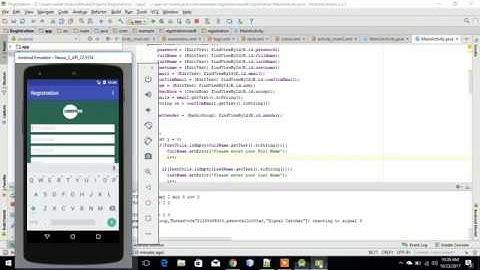 Simple Android Edittext Validation with Errors and Popup Messages(Toast) on screen