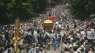 日光東照宮で千人武者行列 家康４００回忌、装束新調