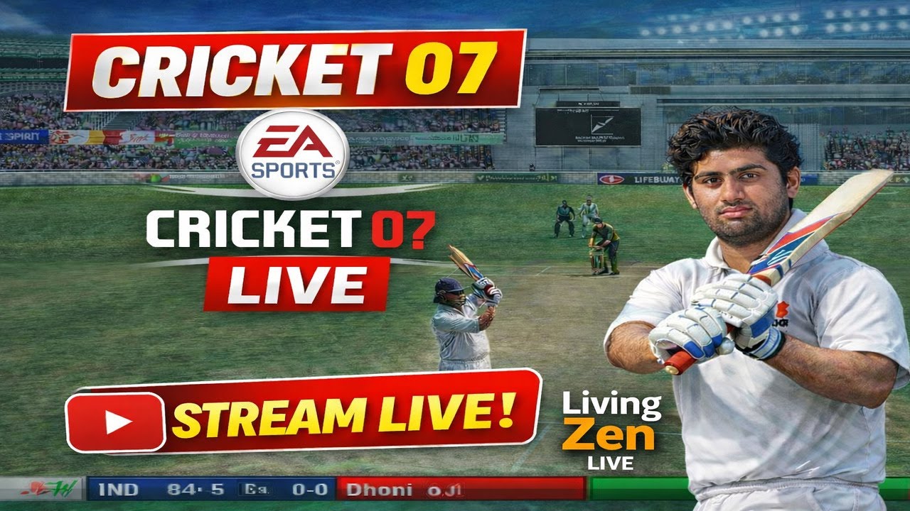 EA Cricket 07 (2011 Patch) Live