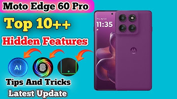 Moto Edge 60 Pro Tips And Tricks || Top 10+ Hidden Features Moto edge 60 Pro || Top 10+ Hidden Tips