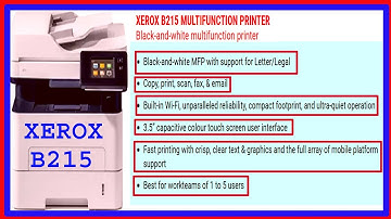 xerox b215 multifunction printer | xerox printer b215 | xerox b215 price