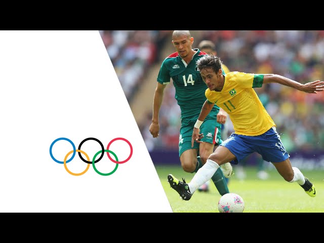 With penalty kick, Brazil wins 1st football Olympics gold