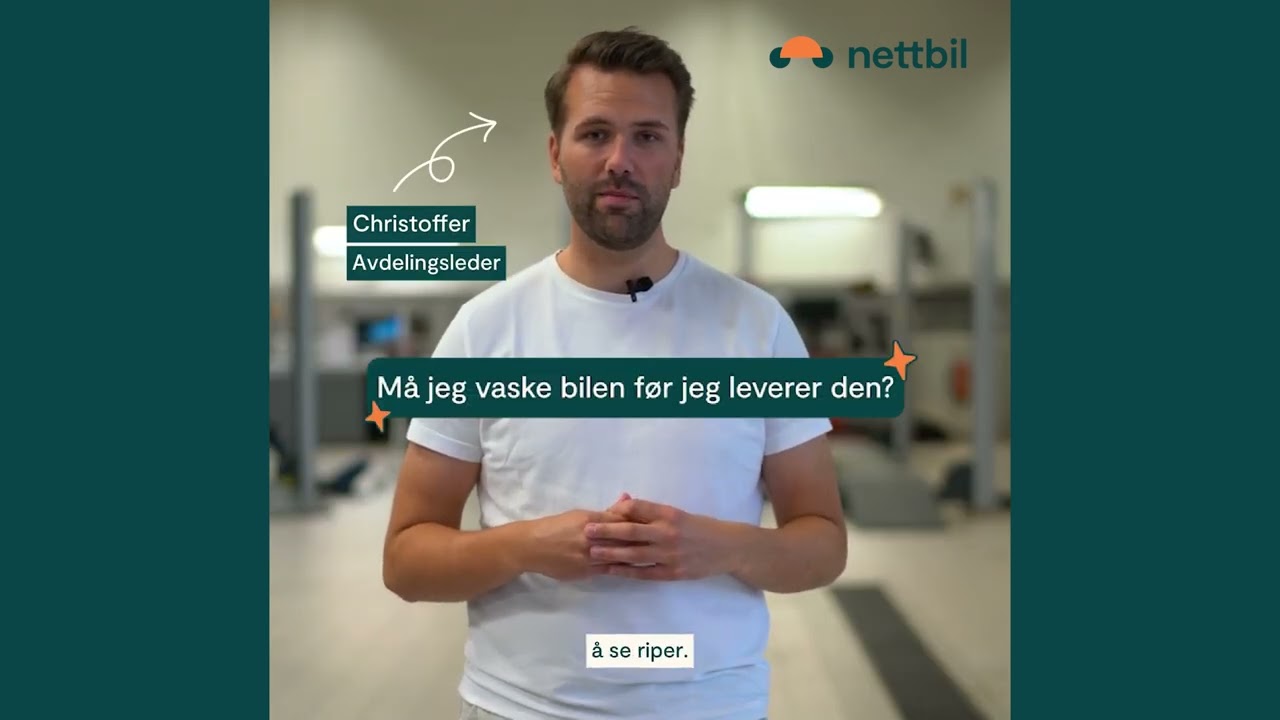 Hvor grundig må bilen vaskes før jeg skal selge bilen? Nettbil svarer