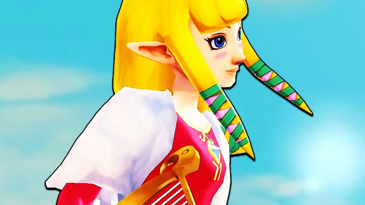Link And Zelda Kiss Ocarina Of Time