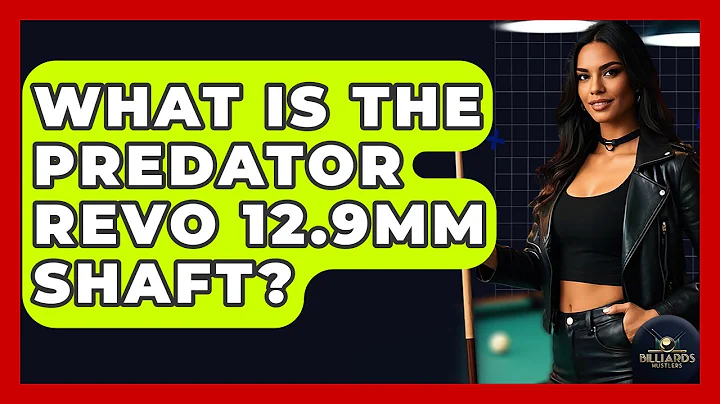 What Is The Predator Revo 12.9mm Shaft? - Billiards Hustlers