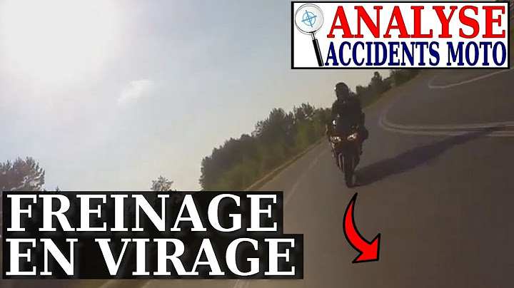 🔎 Analyse Accidents Moto #5: FREINAGE EN VIRAGE 🏁