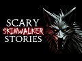 TRUE Scary Skinwalker, Wendigo, Crawler Stories | Cryptid Encounters | Thunderstorm Background Sound