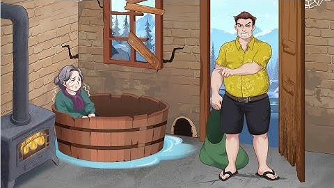 Annoying Puzzle Game 2 - Level 3 Rescue 2 grandmothers and grandchildren - Solution