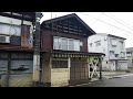 長岡市宮内の雁木通り Gangi street at Miyauchi, Nagaoka