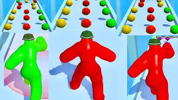 Jellyman Dash 3D 🌈🤫🌈🤫All Levels Walkthrough -Android, iOS Gameplay New UPDATE. Part-1