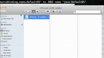 Infinispan GridFS WebDAV demo