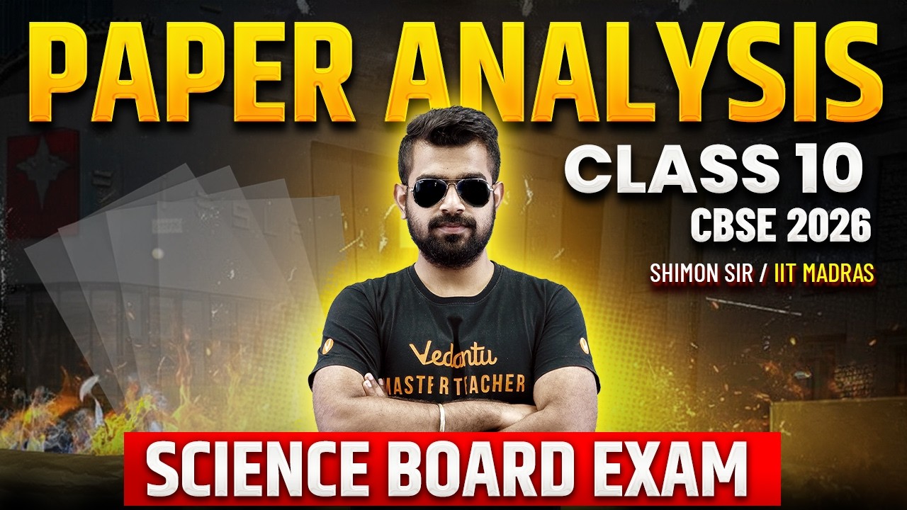 Class 10 Science Exam Paper Analysis | Expected Marks + Mistakes | CBSE 2026🔥 Shimon Sir
