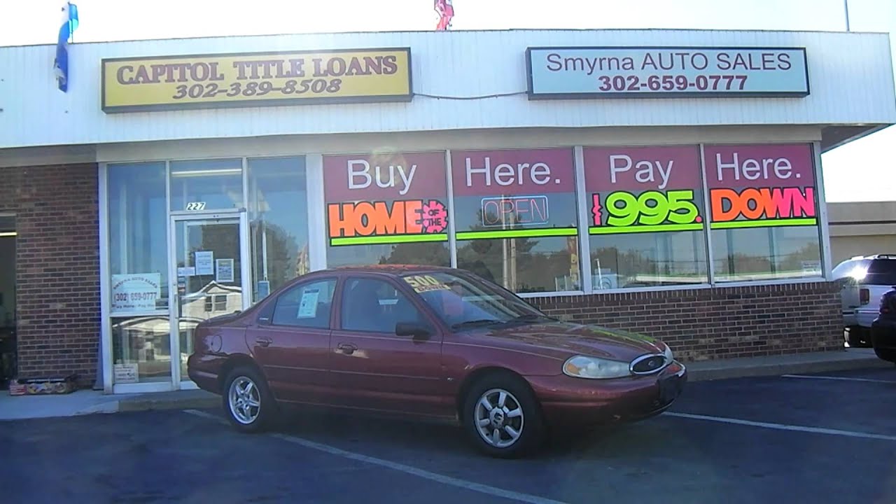 1998 Ford Contour Smyrna Auto Sales YouTube