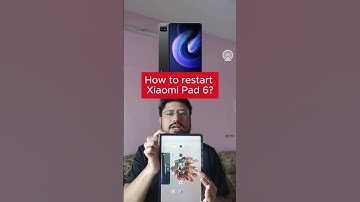How to restart Xiaomi Pad 6 | how to restart mi pad 6? #xiaomipad6