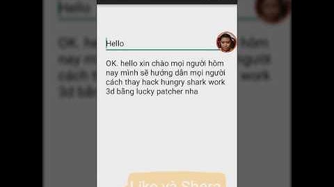 (Hungrysharkwork)3d:cách hack game bằng Lucky patcher