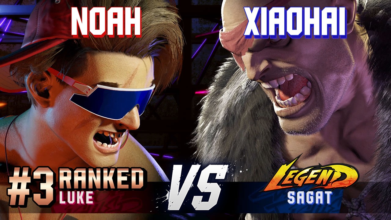 SF6 ▰ NOAHTHEPRODIGY (#3 Ranked Luke) vs XIAOHAI (Sagat) ▰ High Level Gameplay