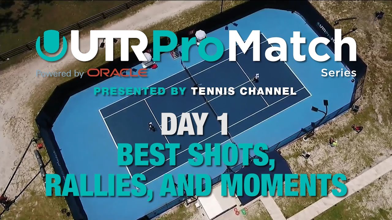 UTR Pro Match Series - Day 1 Extended Highlights