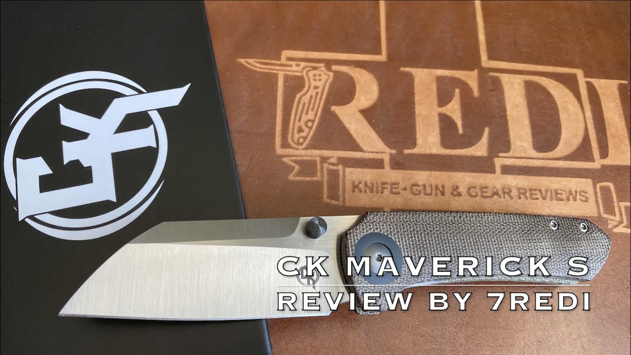 Christensen Knifeworks Maverick S Micarta Review Zirconium on a